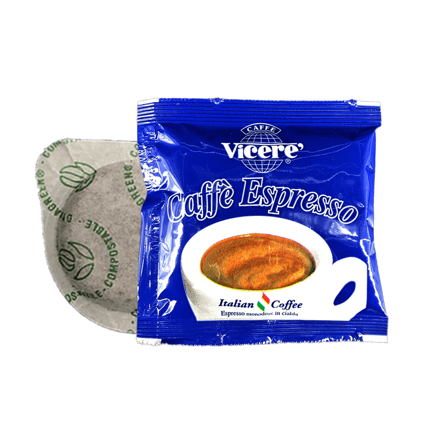 Cialde ESE 44mm Miscela Intenso - Caffè Vicerè