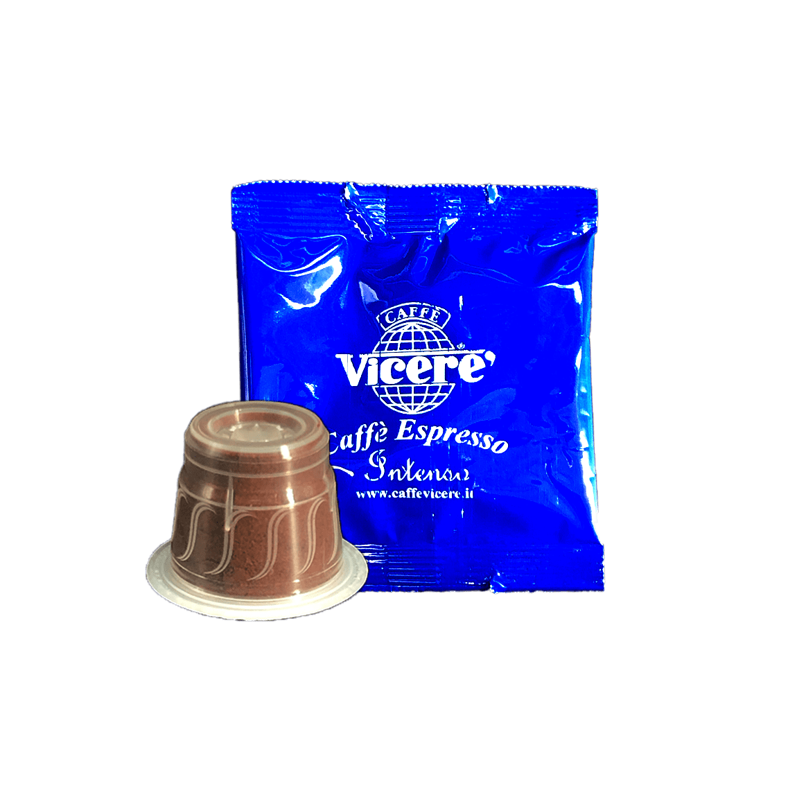 100 Capsule Compatibili Nespresso Miscela Intenso - Caffè Vicerè