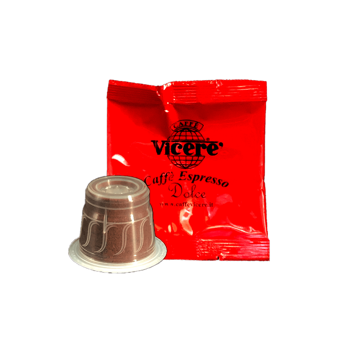 100 Capsule Compatibili Nespresso Miscela Dolce - Caffè Vicerè