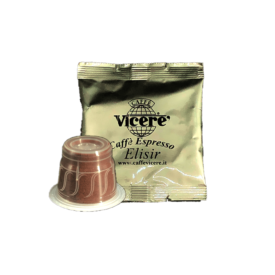 100 Capsule Compatibili Nespresso Miscela Elisir - Caffè Vicerè
