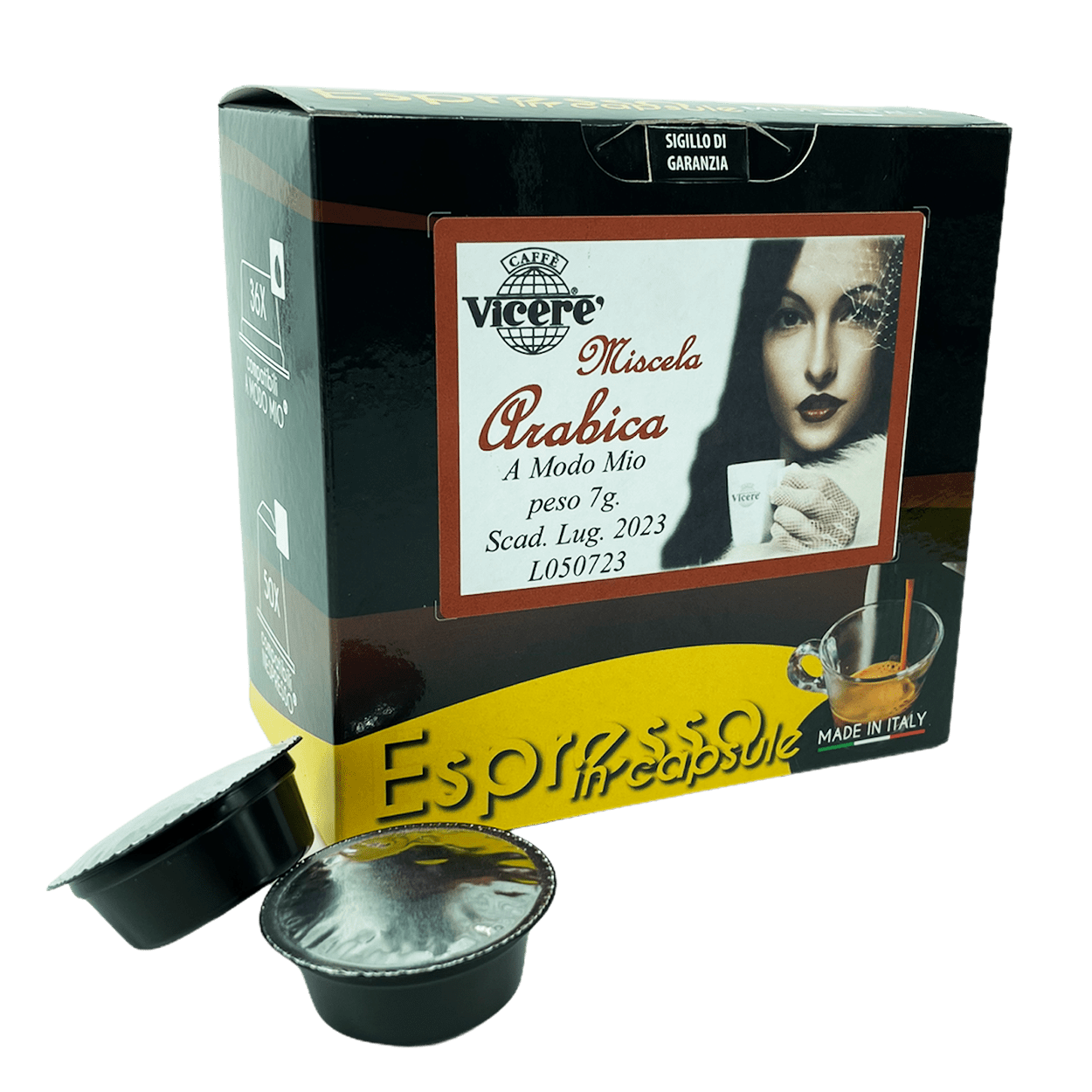 A Modo Mio Arabica compatible capsules