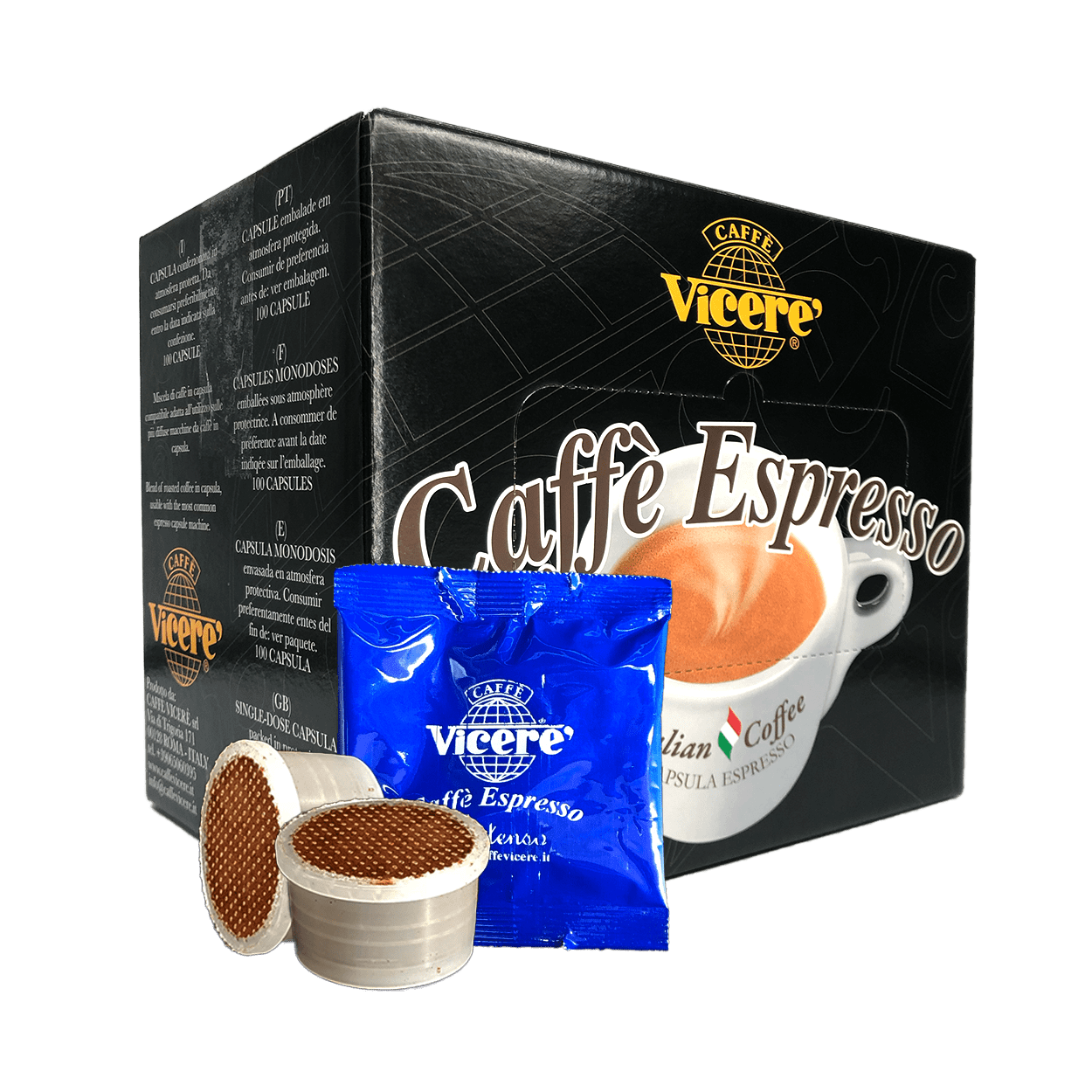 100 capsules FAP Espresso Point Intenso Blend