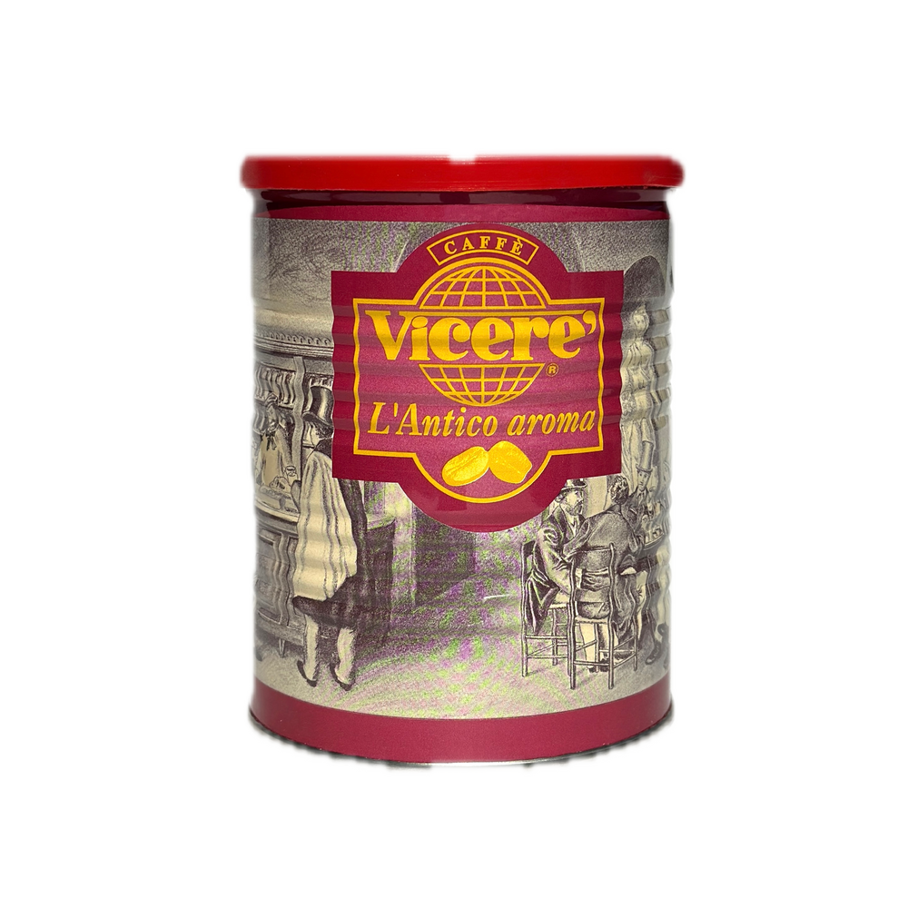 Barattolo di Caffè Macinato Miscela Moka confezione da 250gr. - Caffè Vicerè