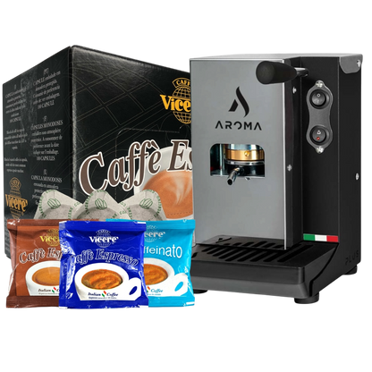 Macchinetta a cialde con kit degustazione omaggio