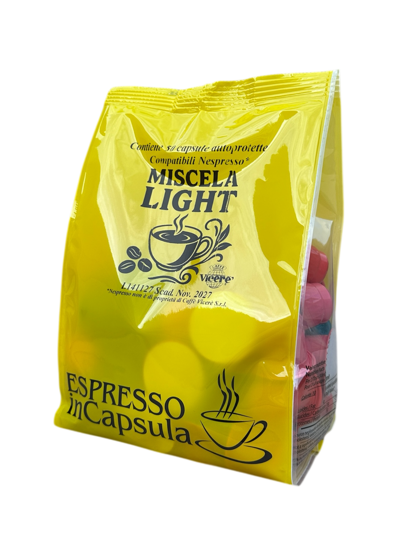Miscela Light 50 capsule compatibili Nespresso