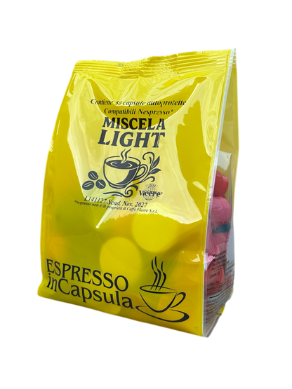 Miscela Light 50 capsule compatibili Nespresso