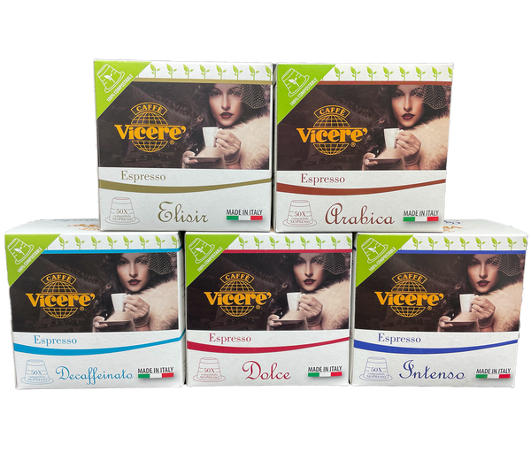 Kit degustazione compatibili Nespresso 100% Compostabili - Caffè Vicerè