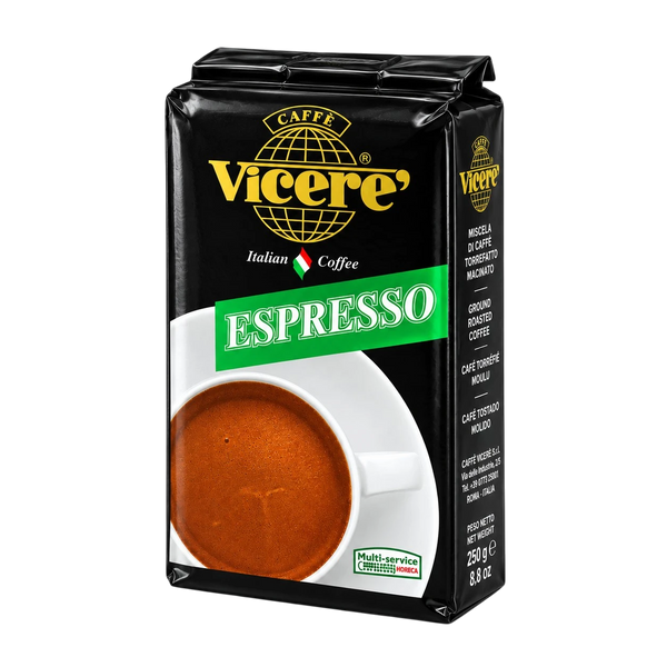 Ground Coffee Espresso Blend pack of 2x250g.